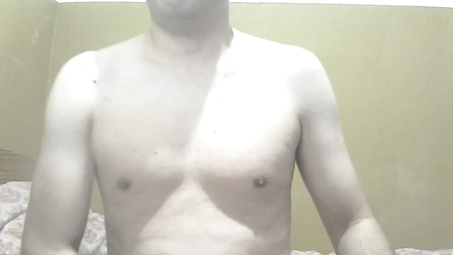 Amateur daddy masturbating solo and showing ass. Uncut. Homemade