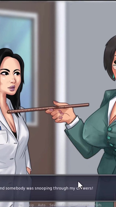 Summertime saga - I switched the vibrator on which she have on