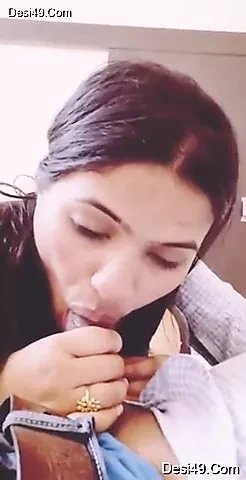 Aunty blowjob