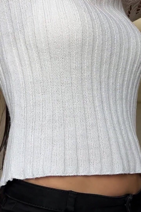Stretch Test Trying on Sweaters