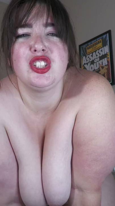 BBW JOI Degration and Cum Denial