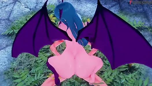 Morrigan, Welcome to the 3D World - Soma Seals Chapter 1