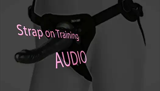 Audio sissy boi gay lagi asik nyepong kontolku pakai strap-on