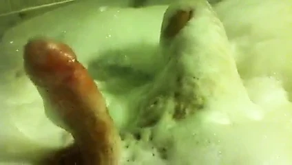 Büyük köpük banyosu