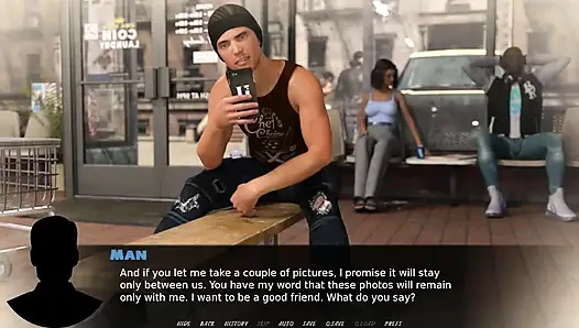 Exciting games: married wife doing naughty things with dildo outdoors and tells everything to her husband ep 11