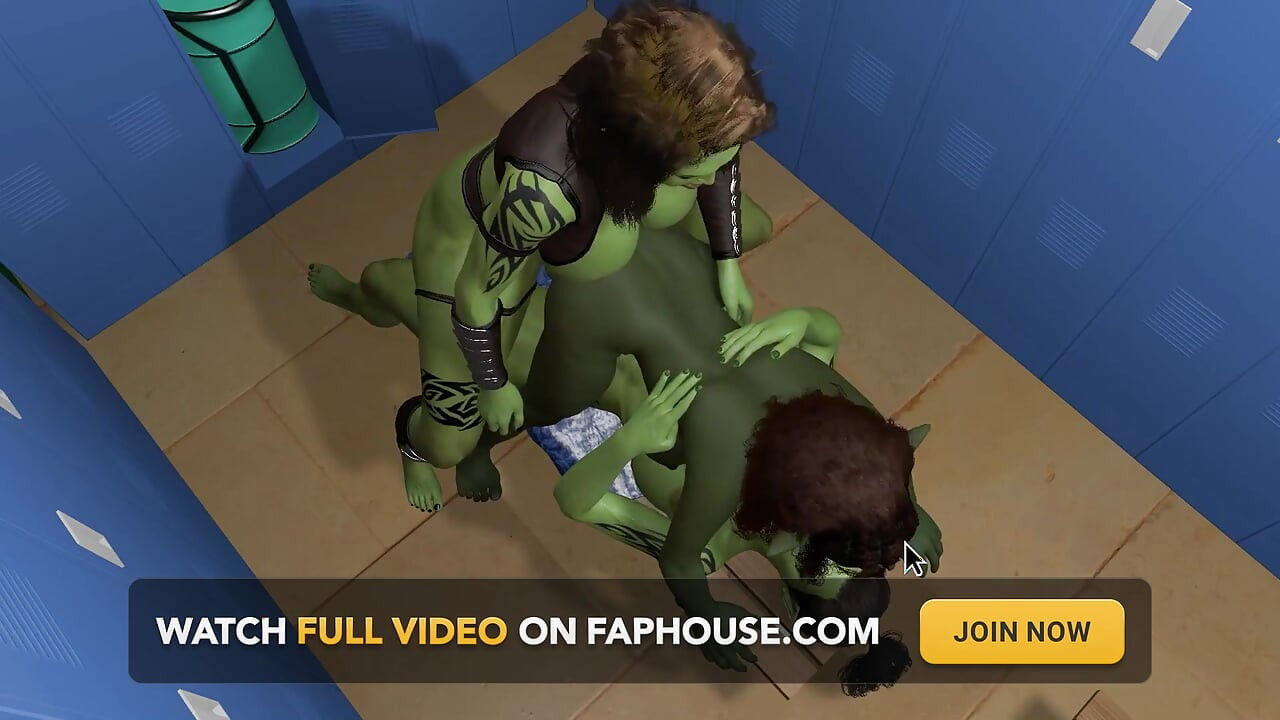 bare stanon vaali Goblin larki futa Orcs dvara jordaar chudaee