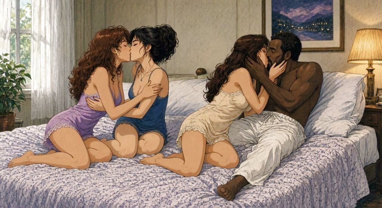 Hôn Giao Chủng Và Cuckold Anime Quy Tùng (Nghệ Thuật AI)