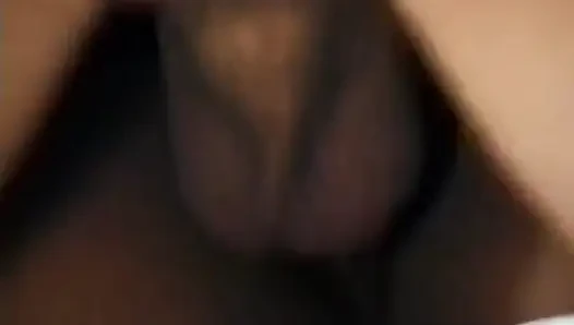 Luxurious coloured babe with big tits sucks cock and spreads her legs for satisfaction
