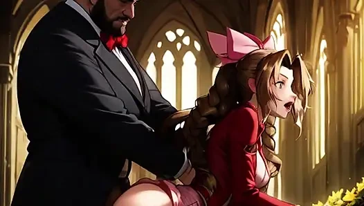 Aerith LIEBT ANALSEX in neuen würzigen toons, hentai