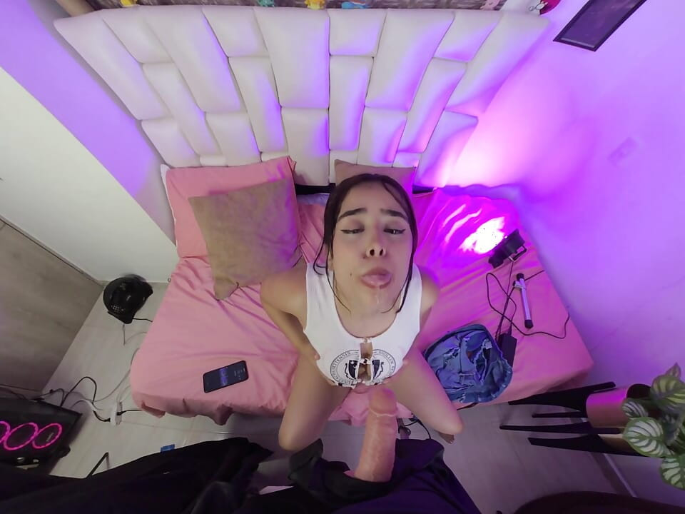 VR POV : je suce ma bite