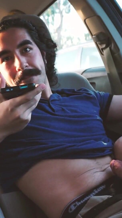 Memorable moment from "Almost CAUGHT Jerking OFF in the PARKING Lot ON my LUNCH BREAK while SEXTING a FAN in my CAR (FUCK)"