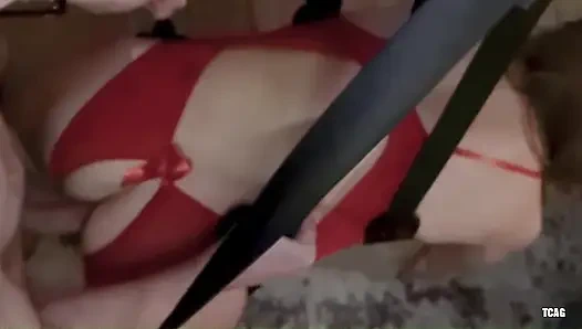 Mommy Getting Her Pussy Serviced in Her Swing