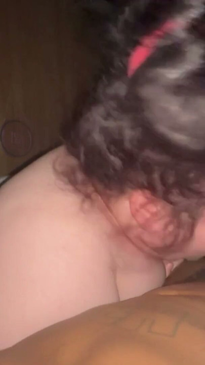 He Cum and she still swallowing dick down her throat | Clip 1