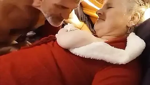 Hot MILF BBW Lets Her Friend Eat Whip Cream Off Of Her Tits And Pussy!