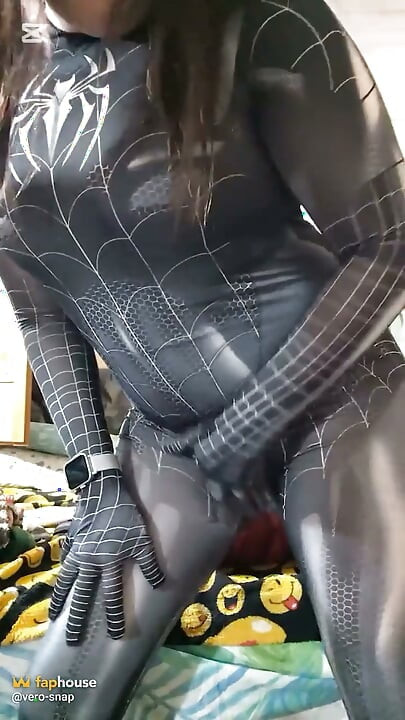 Spiderman Venom Cosplay de Halloween transgender Ei bine, curvă