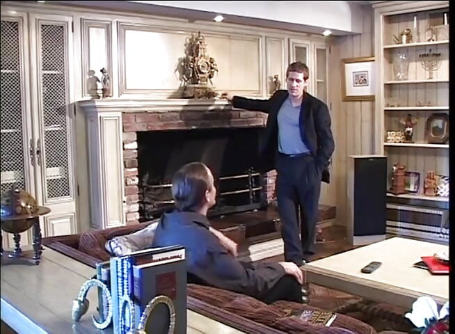 性感金髮大雞巴吸吮，酒店裡肛交