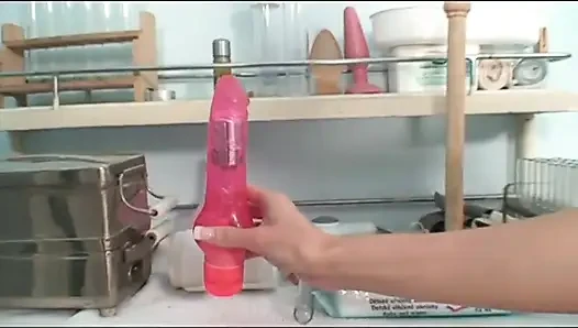 Fucking licking dildo playing in the hospital