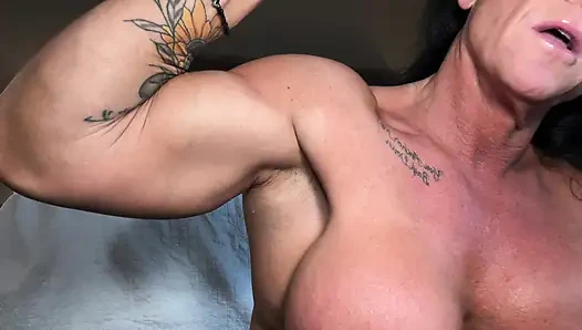 POV Armpit Worship: Stroke to My Sweaty Muscular Ride