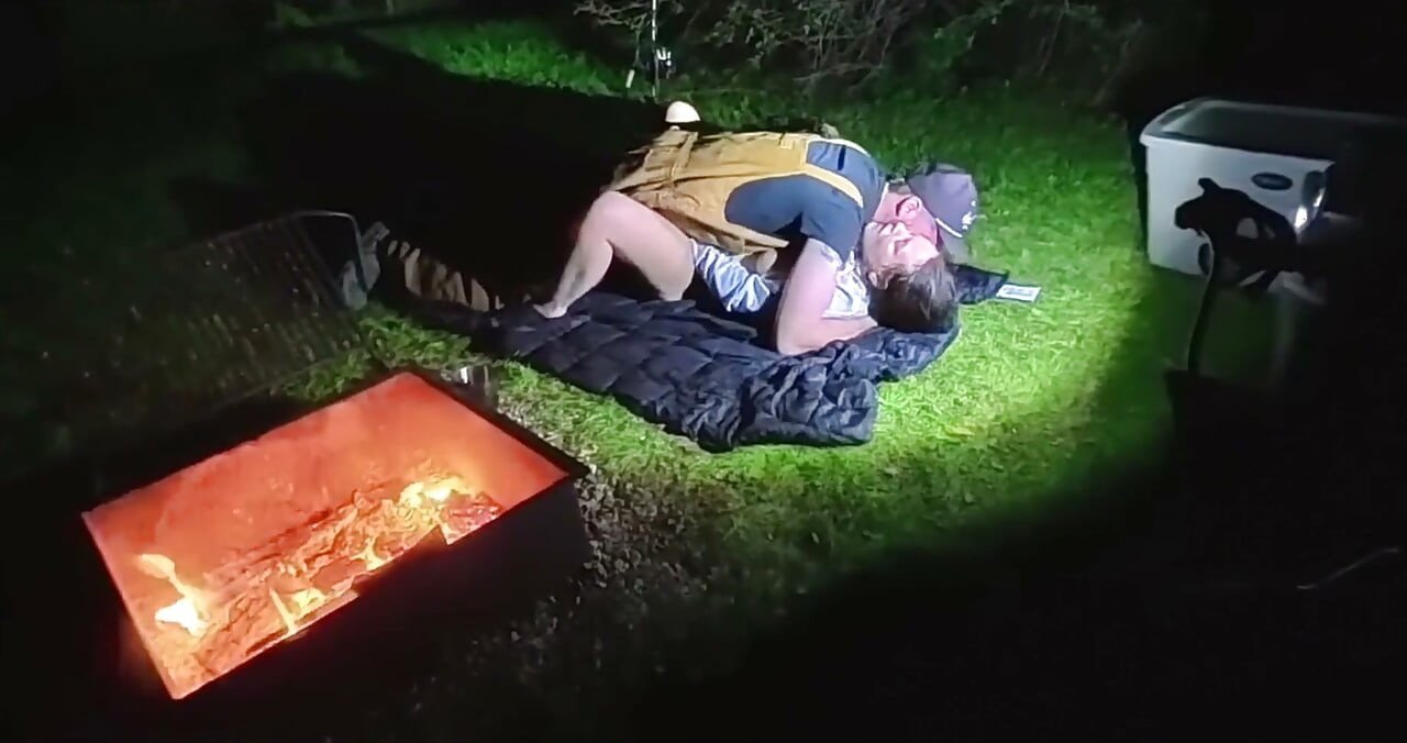 Eating Pussy and Wife Fucked at Man Camp
