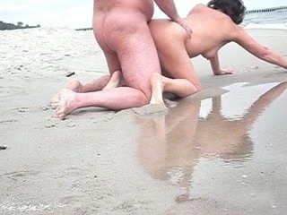 On the beach