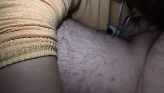 Part 2 of my wife giving me a blowjob. We where testing out a new 4k camera.