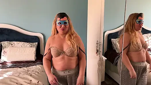 Zara Charm - Bedroom Striptease in Soft Light