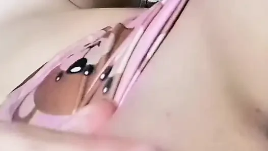 My stepdad sucks my tits