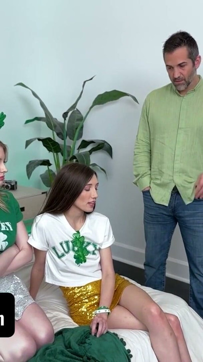 St Patrick’s Day Party Turns Into A Stepdaughter Stepdad Orgy - DaughterSwap | Clip 1