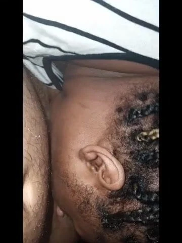Black bbw sloppy gagging on friends cock