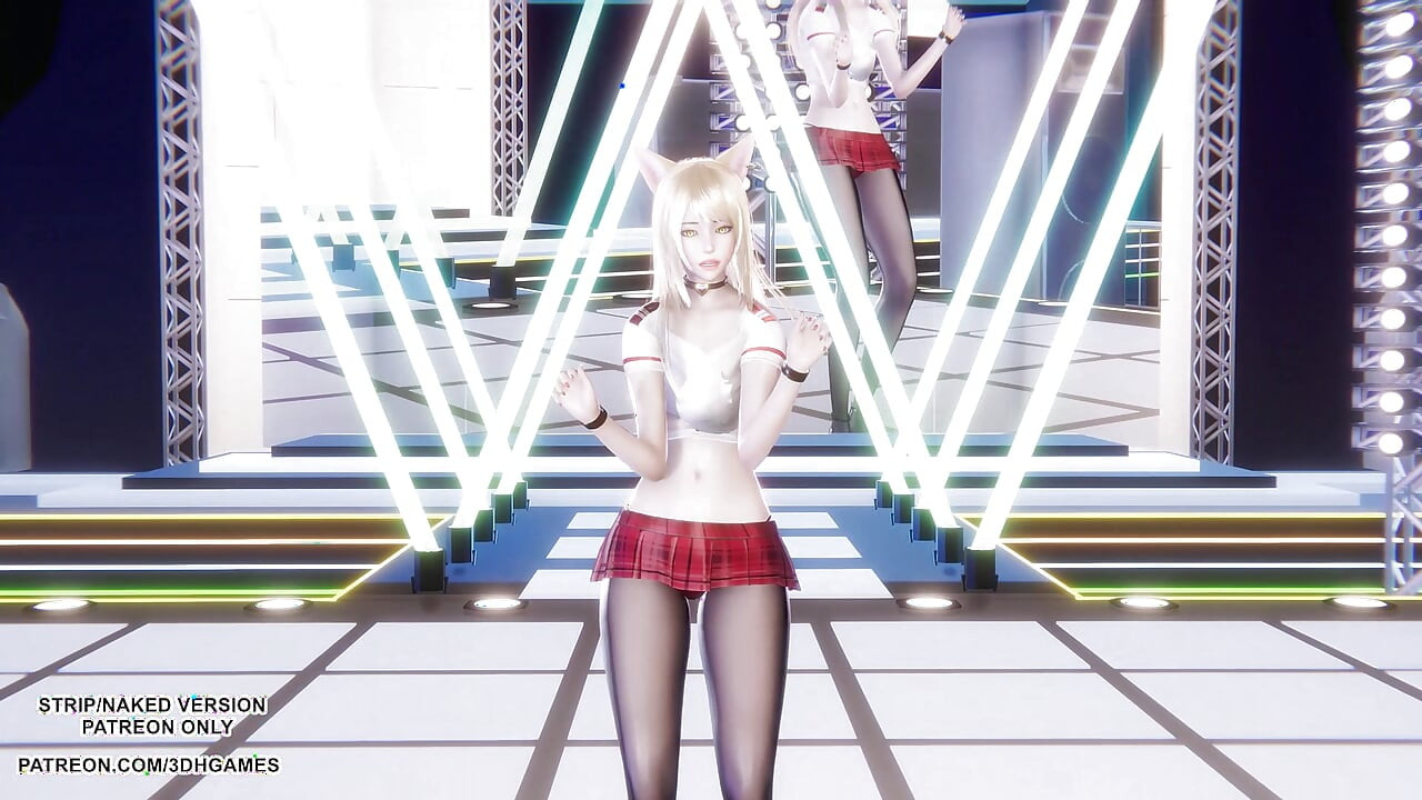 MMD I Ren - Butt - Ahri Sexy Kpop Dance League of Legends Hentai Uncensored 4K 60FPS