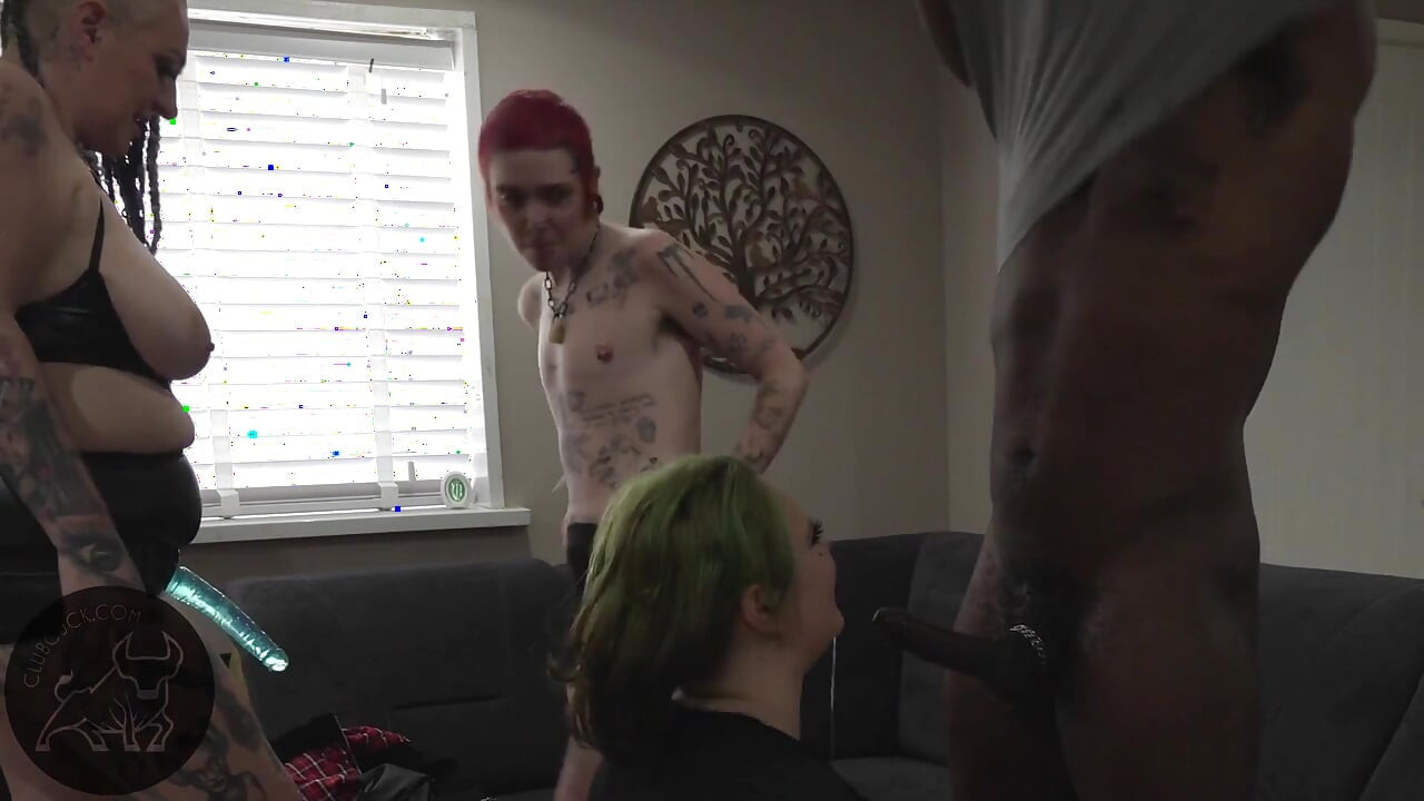 Arrogant Trans Boss Gets a Strap on and Cuckolded