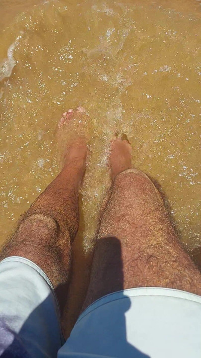 Ladysilva - picioarele mele sexy și delicioase pe plajă