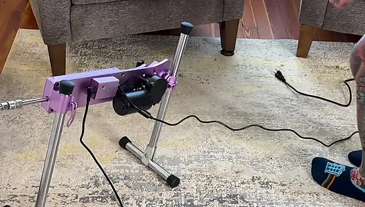 Watch Me Get Fucked by My Sex Machine and Have a Real Orgasm!