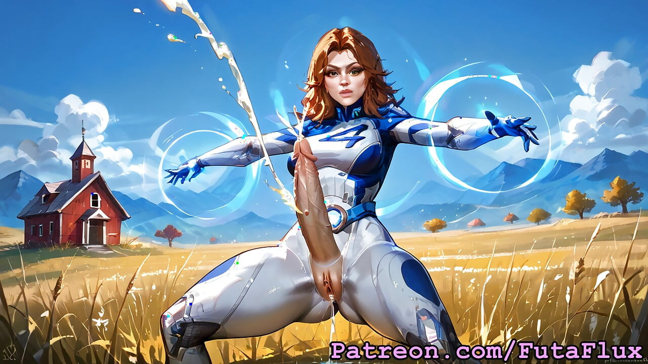 Futanari Nevidljiva Žena - Dr. Sue Storm