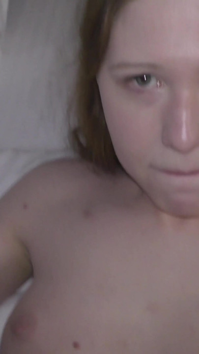 Emotional moment from "Red-haired milkmaid from the village and her first home video"