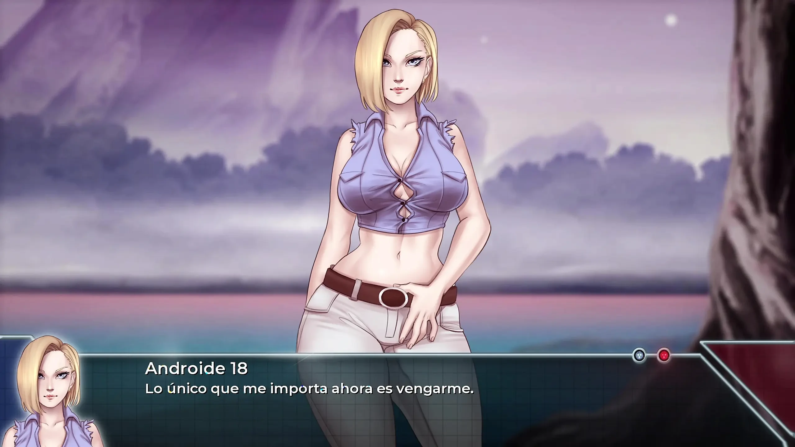 Divine Adventure - Pasando tiempo a Solas con Androide 18 y la paja de Vados