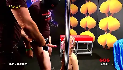 Five Horny Cheerleader Sluts Fist and Squirt in Lesbian Orgy!