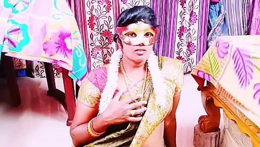 Ibu rumah tangga india lagi asik ngentot sama swamiji hordcore Telugu Dirty Talks.