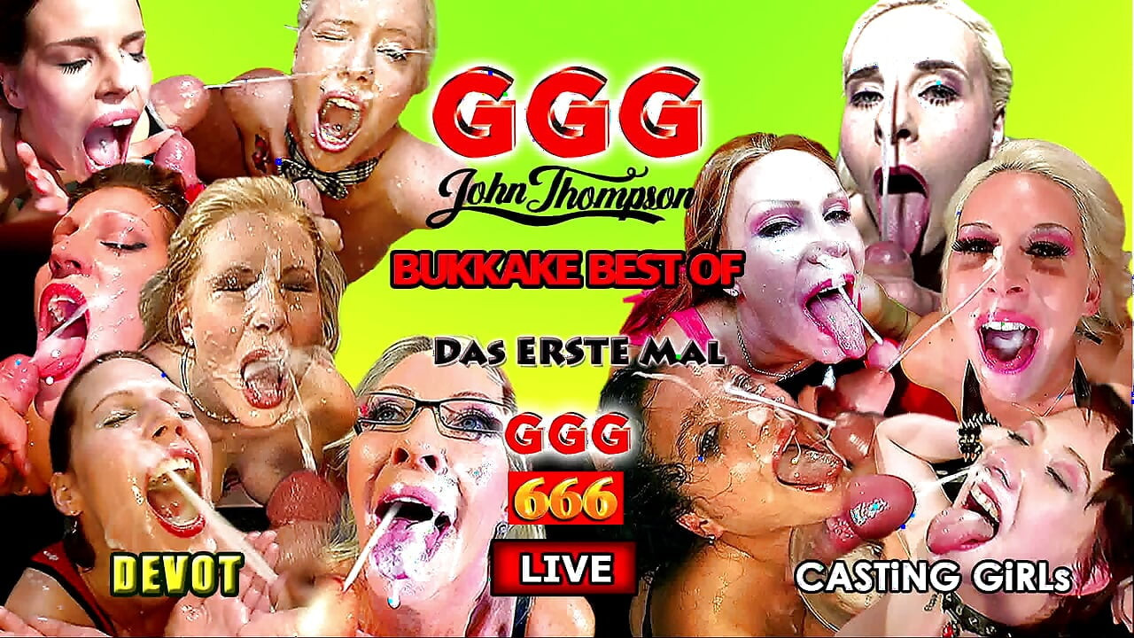 Devot slampa dränkt i sperma och piss gruppknull