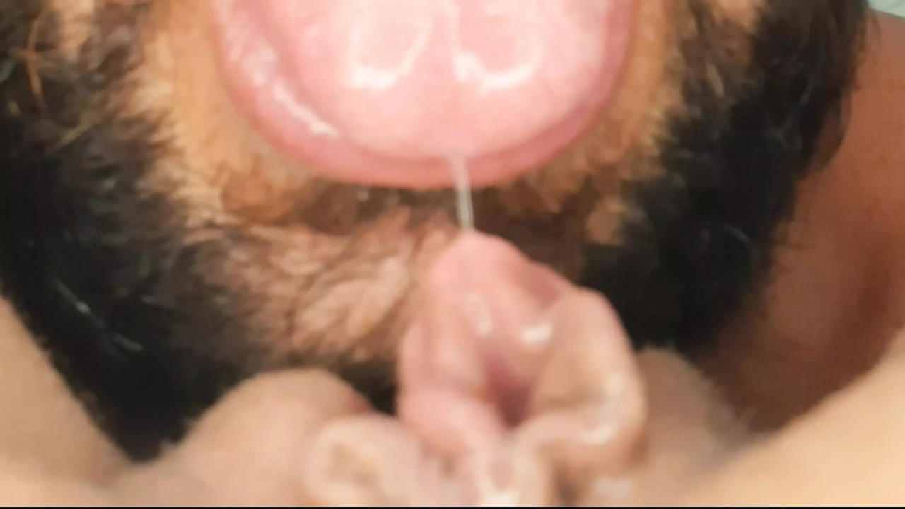 Big juicy clit being sucked hard
