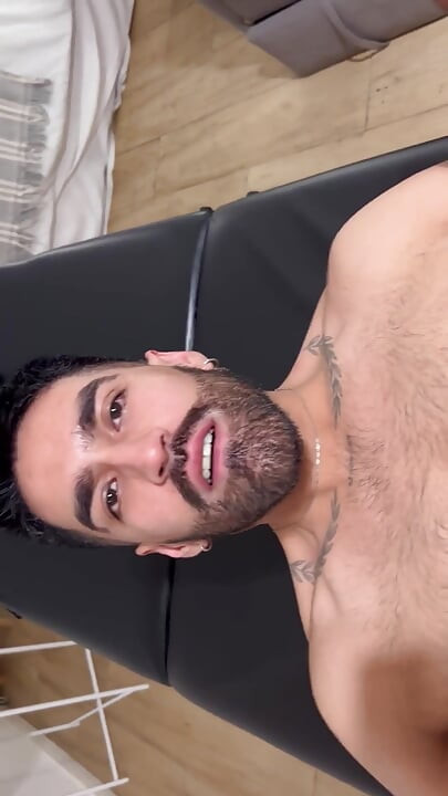 Watch How I Enjoy My Masseuse's Hairy Ass Until It Fills It with Cum