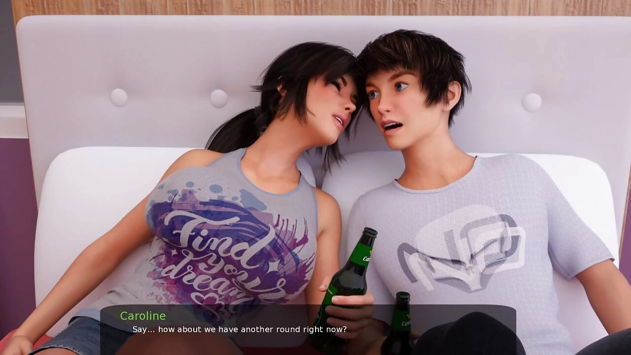 MILFY City v0.6e bahagian 95 bercinta dengan Caroline oleh Loveskysan69