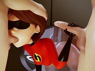 Elastigirl van de Incredibles - animatie !!