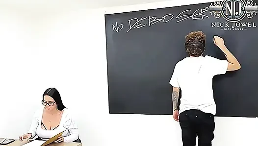 Rebel Student Tries to Seduce Me and I Give Him a Sex Lesson