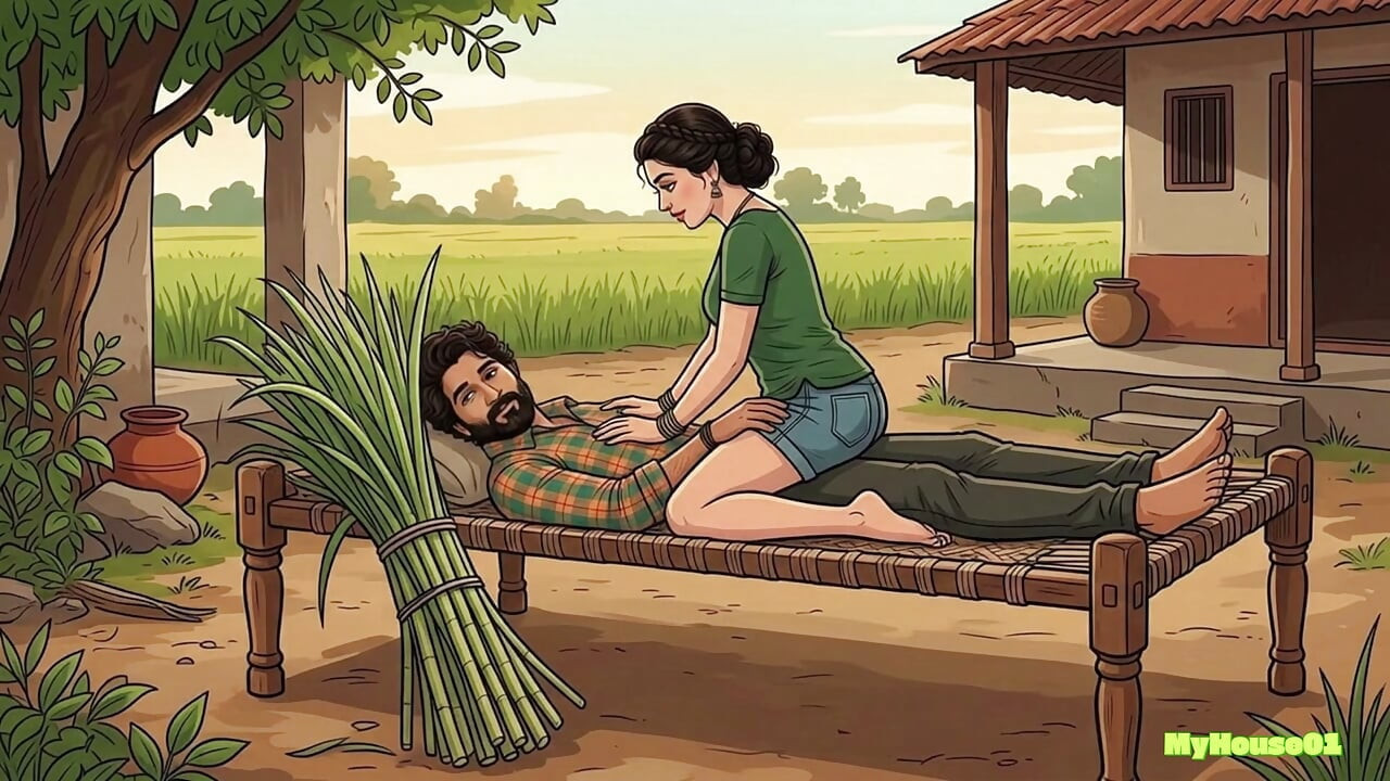 Dr Srivalli Bhabi Comes house of Pushpa Bhai and Outdoor sex cartoon India