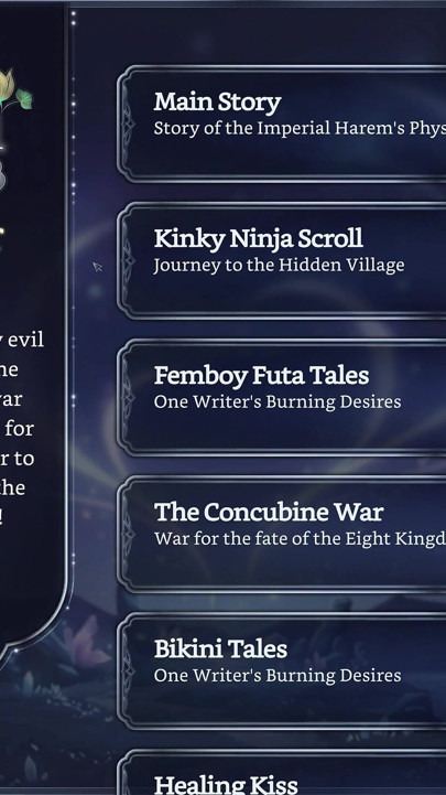 Harem Fantasy - the Concubine War Gameplay Part 1 - Sex with His Concubines