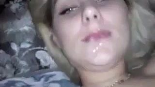 Oral creampie and sed