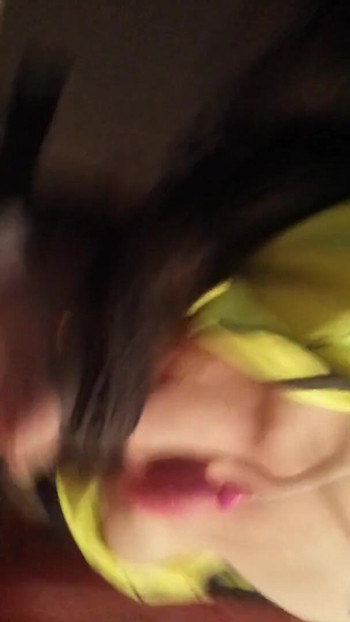 Memorable moment from "MACHINE FUCKING HER WHILE I FUCK HER FACE - TOMWOODS2020"