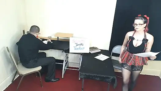 Öğrenci kız öğretmeni cezbedici