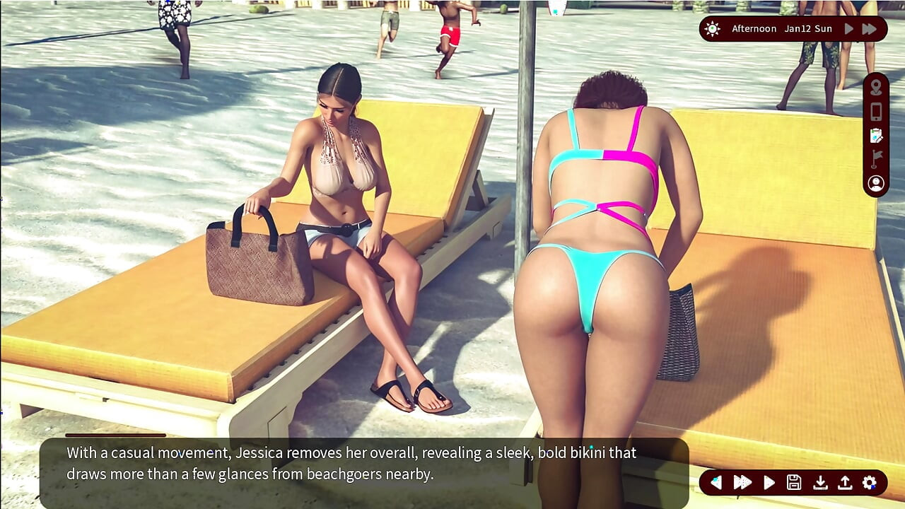 Whispers of Desire 8 Izašao na plažu i proveo nevjerojatno vrijeme